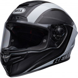 Casque BELL Race Star DLX Flex - Tantrum 2 Matte/Gloss Black/White