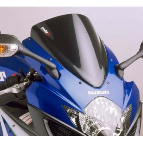 Bulle pour Suzuki Gsxr 600/750 Double Courbure Bleue