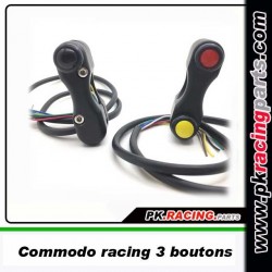 Commodo Racing 3 boutons