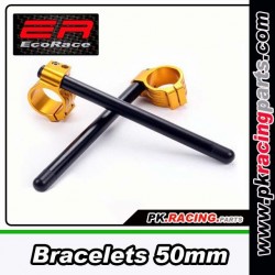 Bracelets Racing ECORACE 50mm or-noir