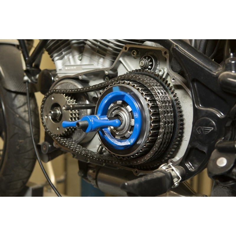 Compresseur de Ressort de Moto, Outil de Compresseur de Ressort de Choc  Maximum de 145 à 210 Millimètres 75mm de Haute Résistance pour la Moto