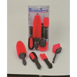 BROSSES DE NETTOYAGE (4 PIECES) BRUSH AND SCRUB 