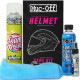 Kit entretien MUC-OFF Helmet Care Casque et Visières