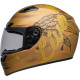 Casque BELL Qualifier DLX Mips - Hart Luck Live Matte Gold