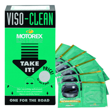 Lingettes nettoyantes MOTOREX Viso Clean