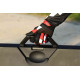 Tapis récupérateur pliable POLISPORT Bike Mat bicolore rouge/noir 