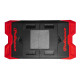 Tapis récupérateur pliable POLISPORT Bike Mat bicolore rouge/noir 