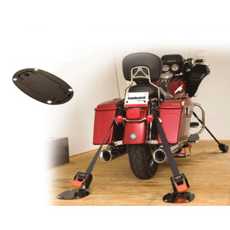 Sangle rétractable encastrable CARGO BUCKLE à cliquet 