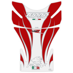 Protection de réservoir MOTOGRAFIX 2pcs blanc/rouge Aprilia Tuono