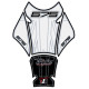Protection de réservoir MOTOGRAFIX 3pcs blanc/noir Triumph
