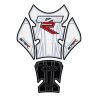 Protection de réservoir MOTOGRAFIX 4pcs noir/blanc Triumph 675