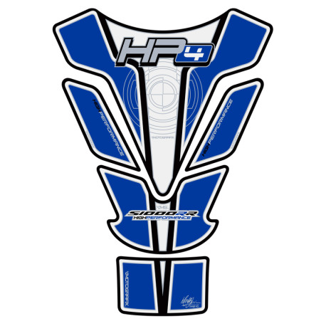 Protection de réservoir MOTOGRAFIX 5pcs bleu BMW HP4