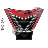 Protection de réservoir MOTOGRAFIX 5pcs rouge/noir Honda CBR1000RR