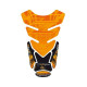 Protection de réservoir MOTOGRAFIX 4pcs orange Kawasaki