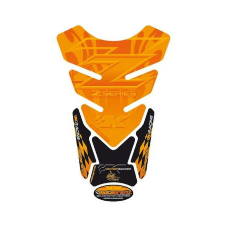 Protection de réservoir MOTOGRAFIX 4pcs orange Kawasaki
