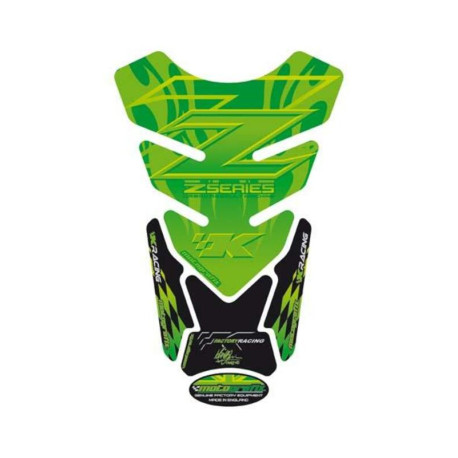 Protection de réservoir MOTOGRAFIX 4pcs vert 4pcs Kawasaki