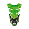 Protection de réservoir MOTOGRAFIX 4pcs vert 4pcs Kawasaki