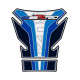 Protection de réservoir MOTOGRAFIX 2pcs blanc/bleu Suzuki GSR750