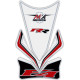Protection de réservoir MOTOGRAFIX 3pcs blanc MV Agusta F4 1000 RR