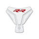 Protection de réservoir MOTOGRAFIX 4pcs blanc BMW S1000RR
