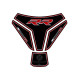 Protection de réservoir MOTOGRAFIX 4pcs noir/rouge BMW S1000RR