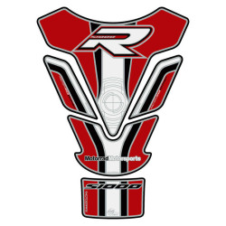 Protection de réservoir MOTOGRAFIX 4pcs blanc/rouge BMW S1000R