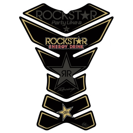 Protection de réservoir MOTOGRAFIX 3pcs Rockstar Energy