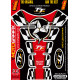 Protection de réservoir MOTOGRAFIX 1pcs rouge Isle of Man