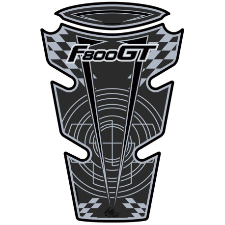 Protection de réservoir MOTOGRAFIX 2pcs noir BMW F800GT