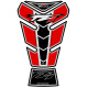 Protection de réservoir MOTOGRAFIX 2pcs Claret/rouge Yamaha FZ1