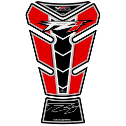 Protection de réservoir MOTOGRAFIX 2pcs Claret/rouge Yamaha FZ1
