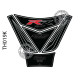 Protection de réservoir MOTOGRAFIX 5pcs noir Honda CBR1000RR