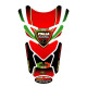 Protection de réservoir MOTOGRAFIX 4pcs rouge Tricolour Ducati