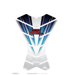 Protection de réservoir MOTOGRAFIX 3pcs blanc Suzuki