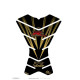 Protection de réservoir MOTOGRAFIX 3pcs noir/or Suzuki