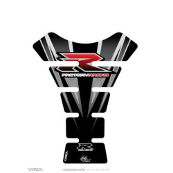 Protection de réservoir MOTOGRAFIX 1pc argent Suzuki