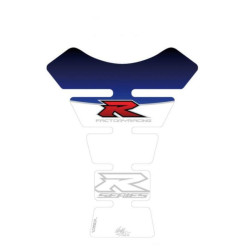 Protection de réservoir MOTOGRAFIX 1pc blanc/bleu Suzuki