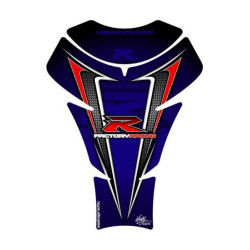 Protection de réservoir MOTOGRAFIX 2pcs bleu Suzuki