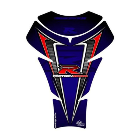 Protection de réservoir MOTOGRAFIX 2pcs bleu Suzuki