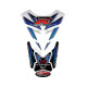 Protection de réservoir MOTOGRAFIX 4pcs blanc Suzuki