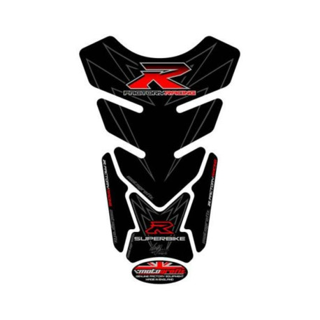Protection de réservoir MOTOGRAFIX 4pcs noir Suzuki