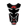 Protection de réservoir MOTOGRAFIX 4pcs noir Suzuki
