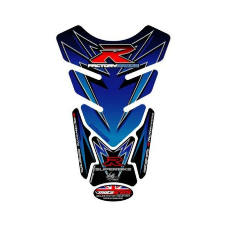 Protection de réservoir MOTOGRAFIX 4pcs bleu Suzuki