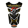 Protection de réservoir MOTOGRAFIX Street Style 4pcs noir/or Suzuki Bandit