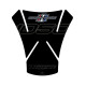 Protection de réservoir MOTOGRAFIX 1pcs noir Triumph Speed Triple 1050/1050 R