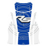 Protection de réservoir MOTOGRAFIX 4pcs blanc/bleu BMW R 1200 RS