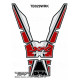 Protection de réservoir MOTOGRAFIX blanc/rouge/noir BMW S1000XR