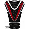 Protection de réservoir MOTOGRAFIX noir/rouge Suzuki GSX-R1000