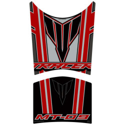 Protection de réservoir MOTOGRAFIX 2pcs noir/rouge Yamaha MT-09 Tracer