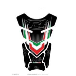 Protection de réservoir MOTOGRAFIX 4pcs noir MV Agusta